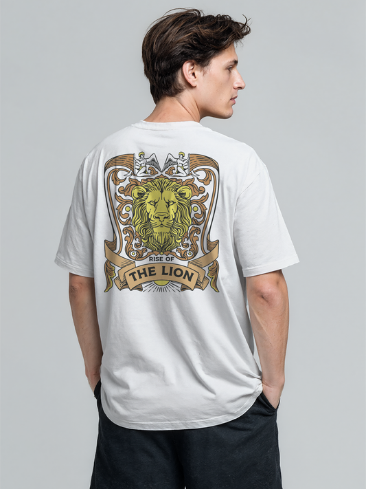 RISE OF THE LION – Premium Heavyweight T-Shirt
