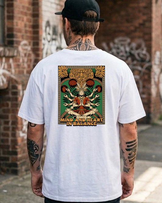 Mind and Heart in Balance – Premium Heavyweight T-Shirt